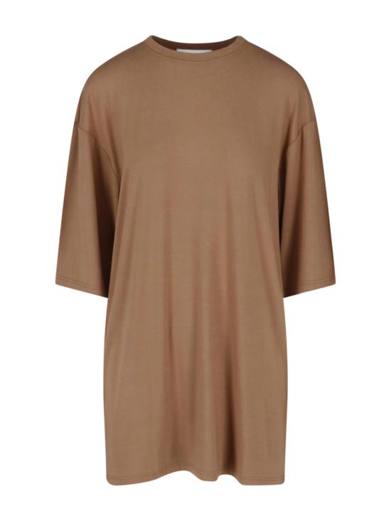 26SS 더프랭키샵 미디 원피스 SIAN OVERSIZED T SHIRT DRESS CAMEL Brown