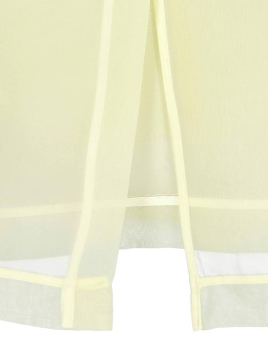 26SS 더프랭키샵 미디 스커트 PERI SHEER MIDI SKIRT PALE YELLOW Yellow - THE FRANKIE SHOP