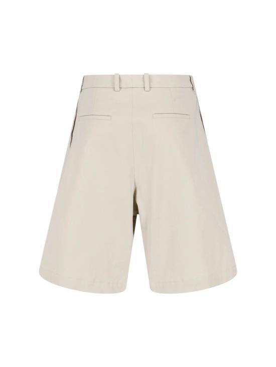 26SS 더프랭키샵 스트레이트 팬츠 MARFA COTTON PLEATED BERMUDA LIGHT BEIGE Beige - THE FRANKIE SHOP