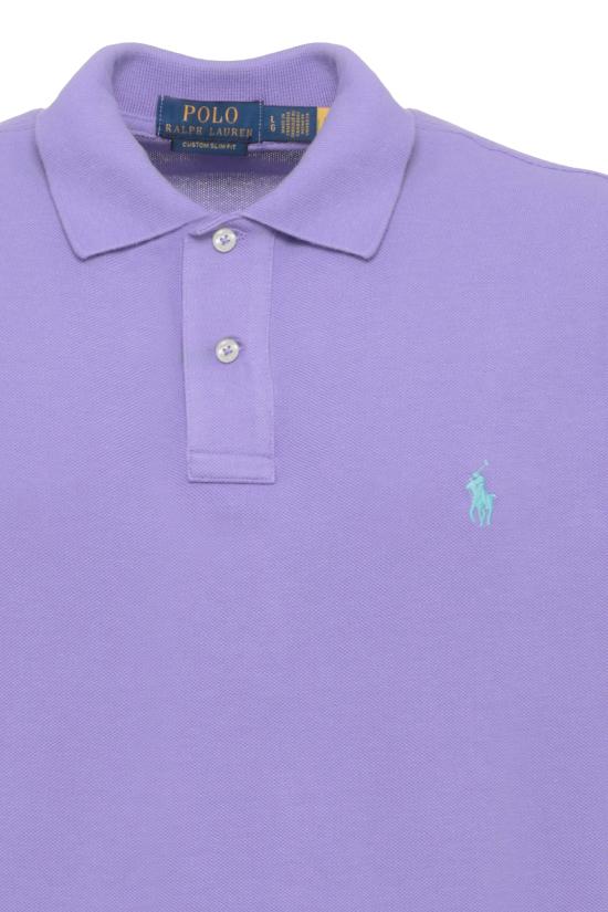 26SS 랄프 로렌 폴로 티셔츠 710782592 028 PURPLE - RALPH LAUREN