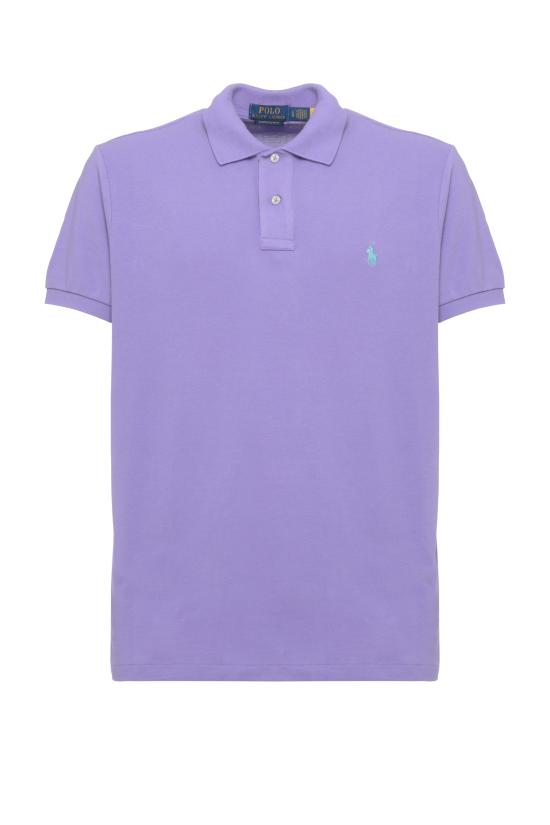 26SS 랄프 로렌 폴로 티셔츠 710782592 028 PURPLE