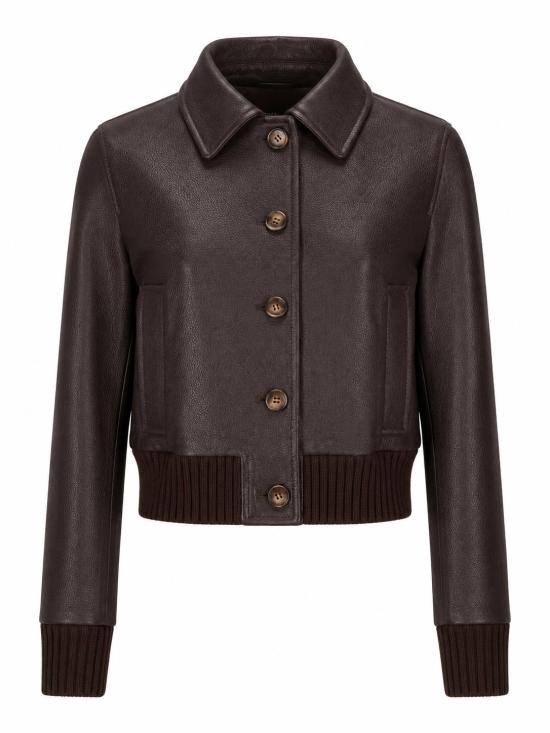 26SS 라 로즈 가죽 자켓 1566CAPRA TMO TESTA DI MORO