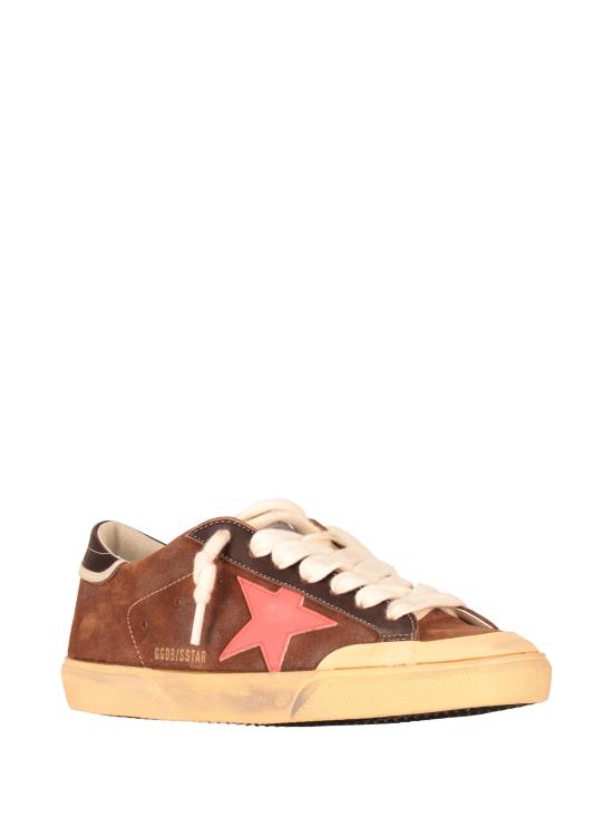 26SS 골든구스 슈퍼스타 스니커즈 GMF01026F008108 55737 BROWN ORANGE BLUE - GOLDEN GOOSE