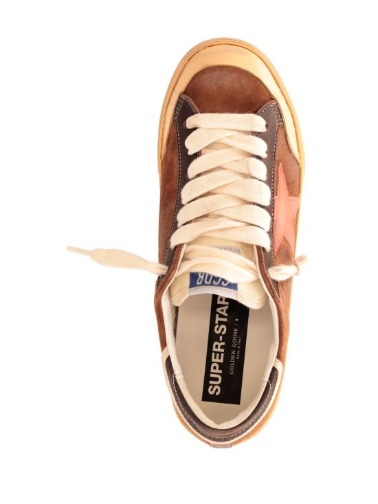 26SS 골든구스 슈퍼스타 스니커즈 GMF01026F008108 55737 BROWN ORANGE BLUE - GOLDEN GOOSE