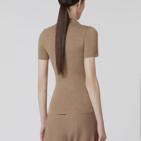 26SS 막스마라 스웨터 2611361171650MXMALBE 009 ORO BEIGE MARRONE - MAX MARA