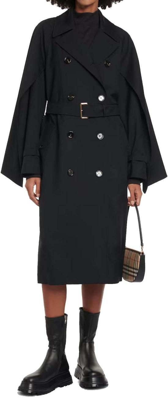  버버리 트렌치 코트 53958640206164 BLACK - BURBERRY