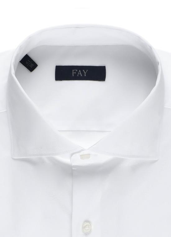 26SS 페이 긴팔 셔츠 NCMA152259SORM B001 White - FAY