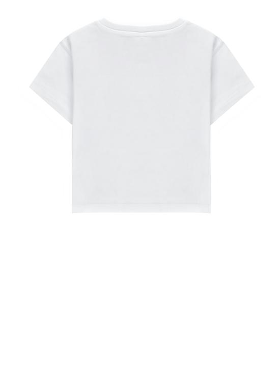 26SS [키즈] 스텔라 맥카트니 티셔츠 TY8D22 Z0434100 Bianco - STELLA MCCARTNEY