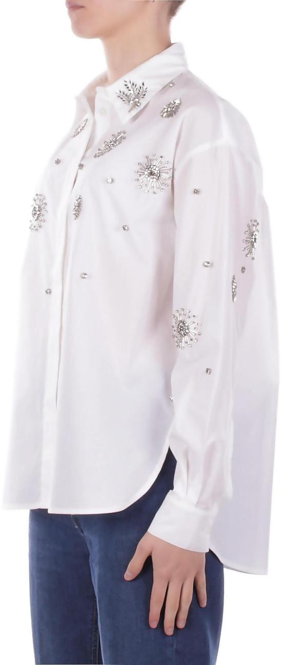 26SS 핑코 블라우스 106225A31WZ04 WHITE - PINKO