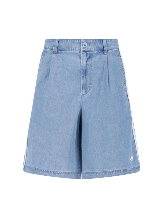 26SS 아디다스 데님 숏팬츠 KX1192 LTBLUE Blue