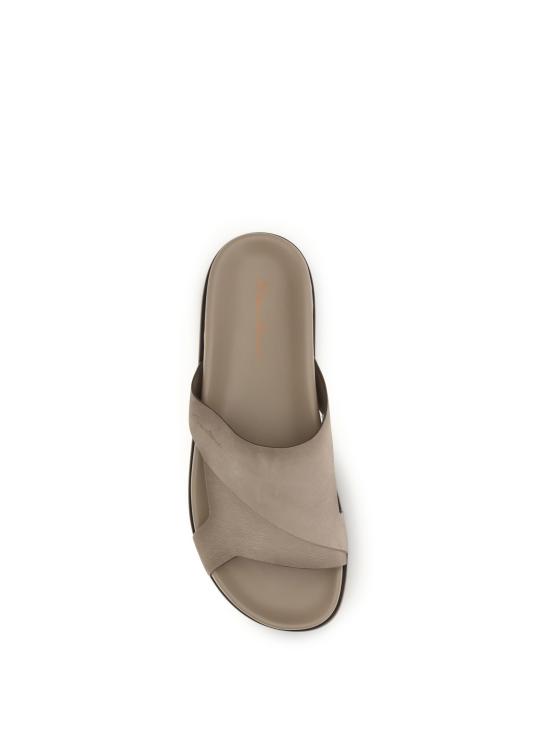 26SS 산토니 뮬/슬리퍼 MCEK19059HV6MTME E82 BEIGE - SANTONI