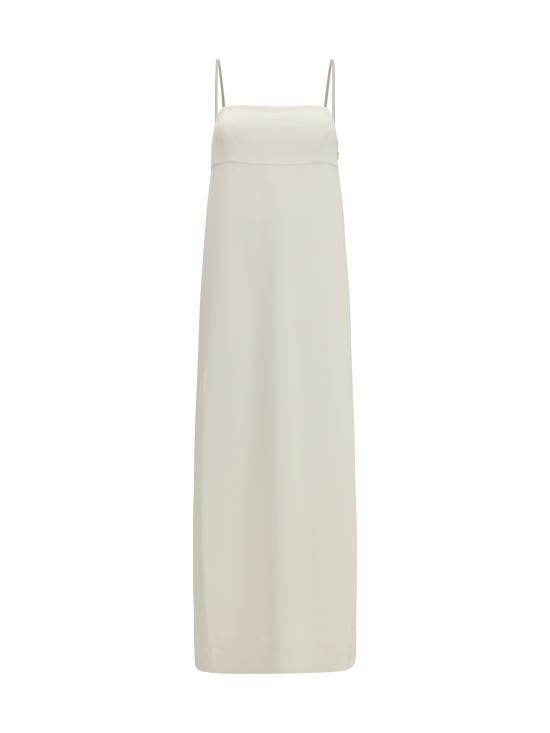 26SS 브루넬로 쿠치넬리 롱 원피스 MA029A5334 C7936 WHITE