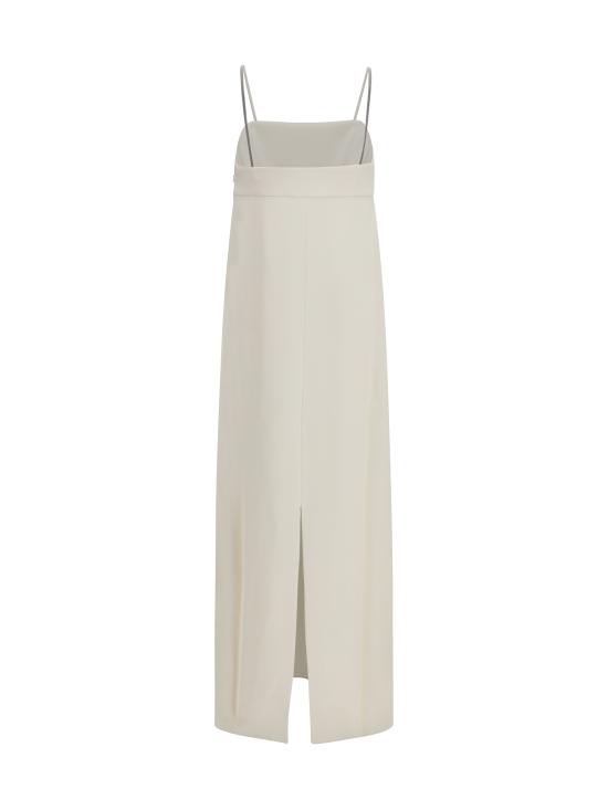 26SS 브루넬로 쿠치넬리 롱 원피스 MA029A5334 C7936 WHITE - BRUNELLO CUCINELLI
