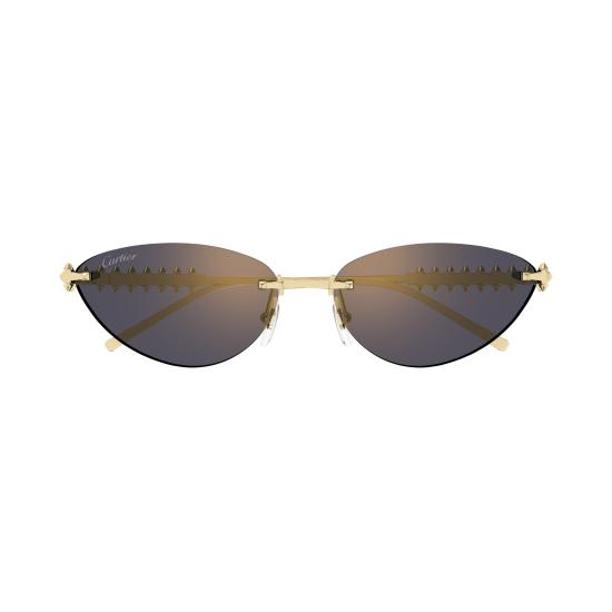 25FW 까르띠에 선글라스 CT0543S 003 GOLD GOLD PINK - CARTIER