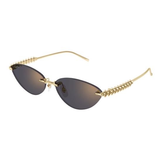 25FW 까르띠에 선글라스 CT0543S 003 GOLD GOLD PINK - CARTIER