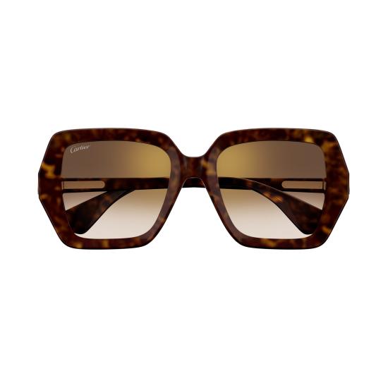 25FW 까르띠에 선글라스 CT0507S 002 HAVANA HAVANA BROWN