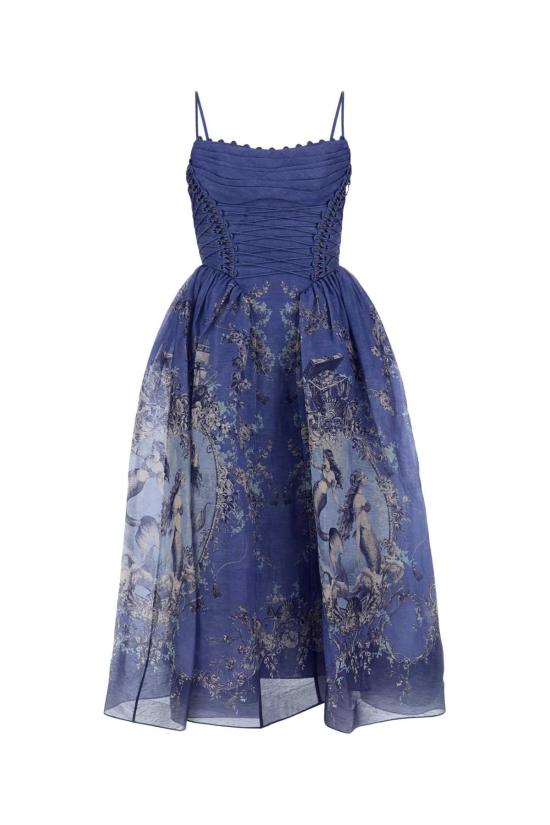 26SS 짐머만 미디 원피스 6347DC261 BLME Blue
