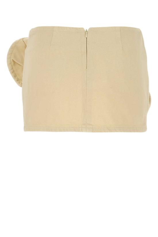 26SS 마그다뷰트림 숏 스커트 203426 BEIGE Yellow - MAGDA BUTRYM