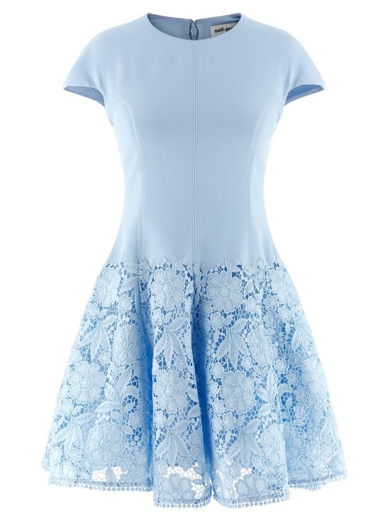 26SS 셀프 포트레이트 미디 원피스 SS26095SBL BLUE