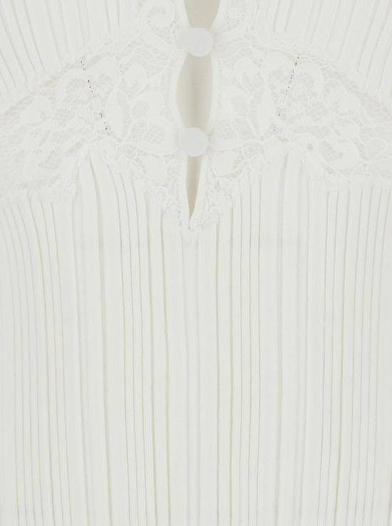 26SS 셀프 포트레이트 탑 SS26171TW WHITE Bianco - SELF PORTRAIT