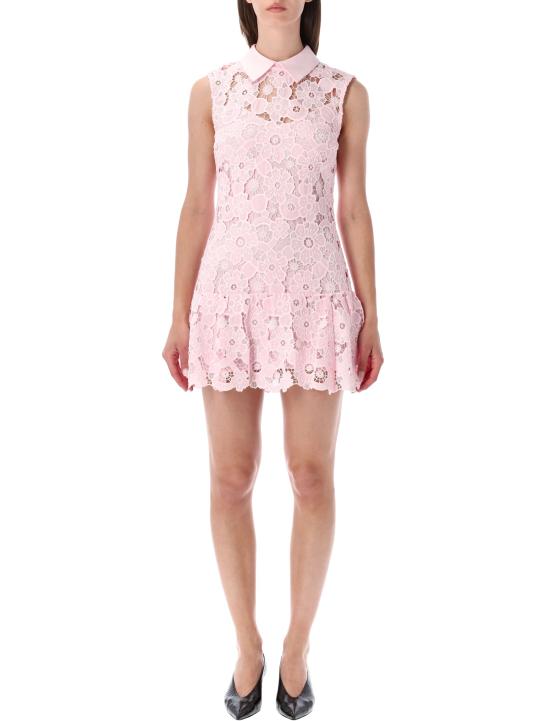 26SS 셀프 포트레이트 숏 원피스 SS26164SAP PINK Rosa