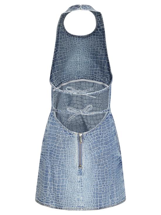26SS 셀프 포트레이트 숏 원피스 SS26804SBL BLUE - SELF PORTRAIT