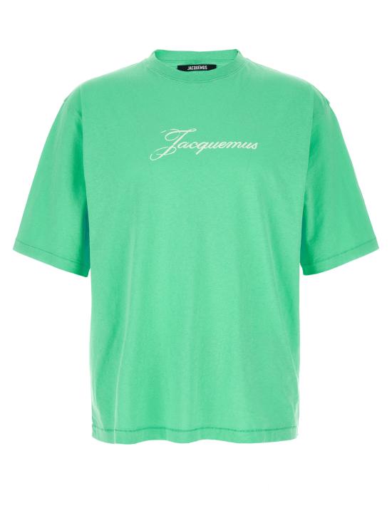 26FW 자크뮈스 반팔 티셔츠 26ETSM00639AJ00289520 Green