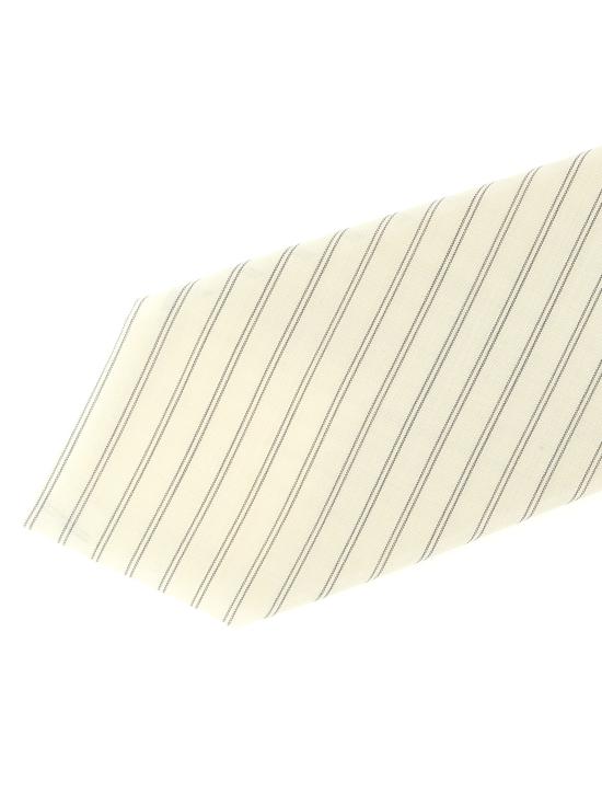 26SS 오라리 넥타이 A26ST03WWIVORYWHITESTRIPE White - AURALEE