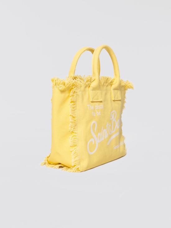26SS 세인트바쓰 토트백 Canvas Giallo 소재의 보르사 콜레트 - MC2 SAINT BARTH