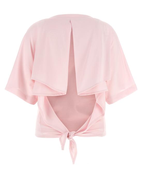 26FW 자크뮈스 반팔 티셔츠 26ETOW00908AJ00254430 Pink - JACQUEMUS
