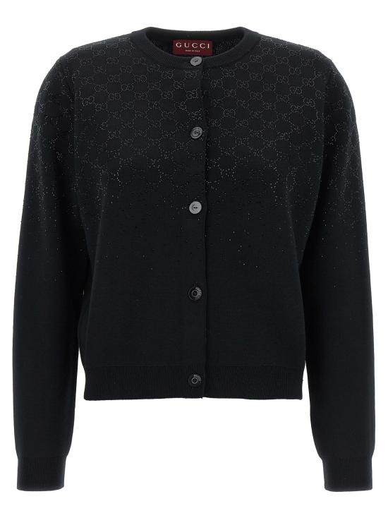 26FW 구찌 가디건 813850XKFB31043 Black
