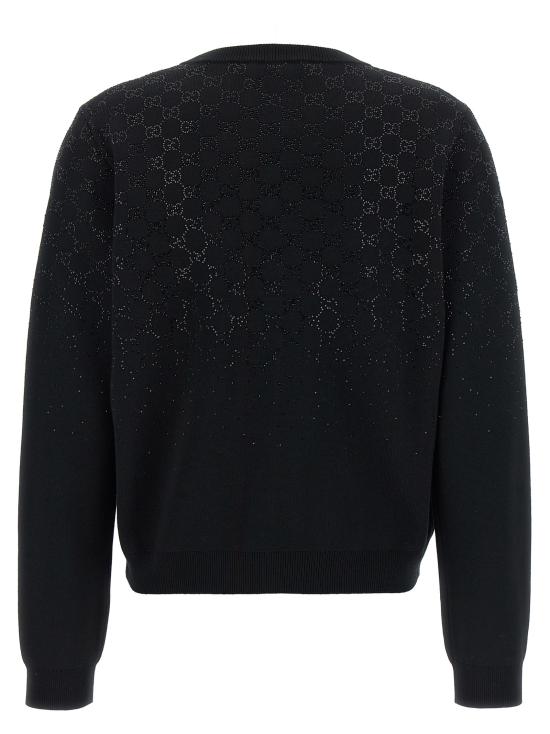 26FW 구찌 가디건 813850XKFB31043 Black - GUCCI