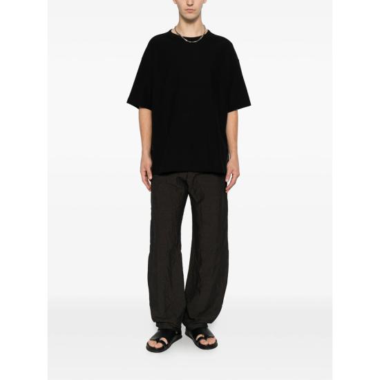 26SS 지기 첸 반팔 티셔츠 0M2610204 04 BLACK - ZIGGY CHEN
