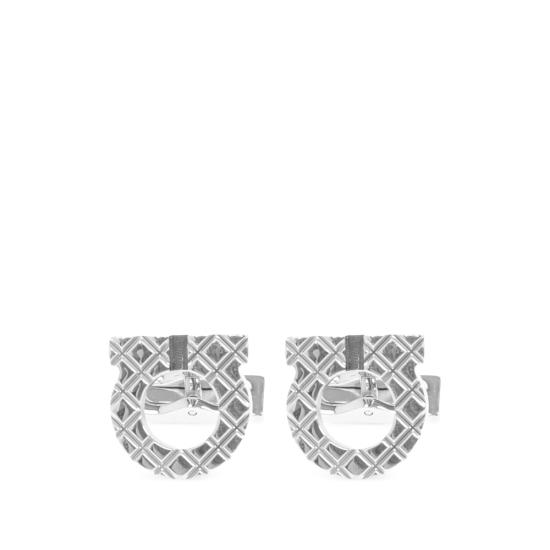 26FW 살바토레 페라가모 커프스 링크/타이 홀더 770417 0795933 PALLA SILVER