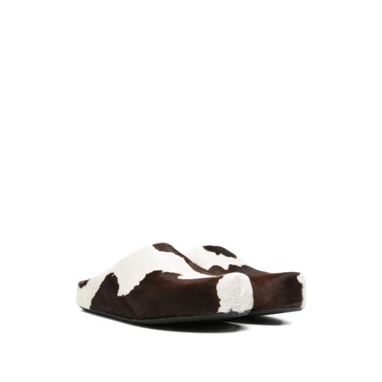 26FW 마르니 뮬/슬리퍼 P9283 SBMR000600 ZP216 BROWN WHITE - MARNI