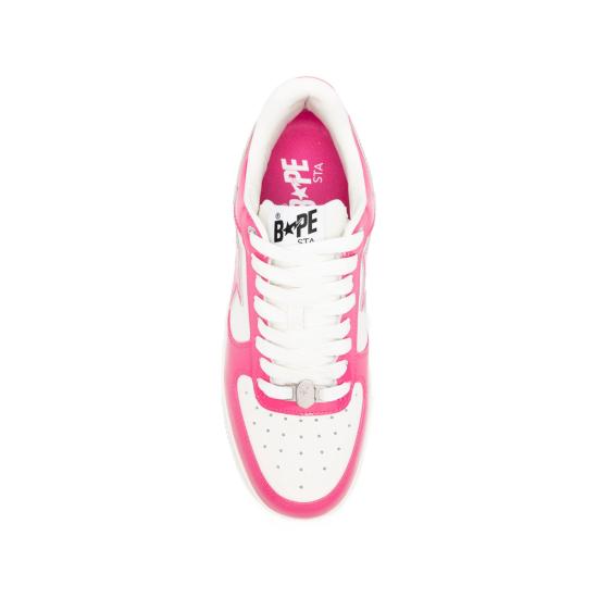 26SS 베이프 스니커즈 001FWM301301M PINK PINK WHITE - BAPE