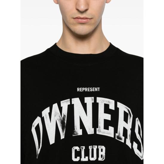 26FW 리프레젠트 반팔 티셔츠 OCM100047 01 BLACK - REPRESENT