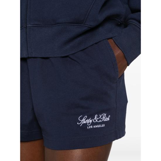 26FW 스포티앤리치 숏팬츠 SH03776269BL DNAVY BLUE - SPORTY & RICH