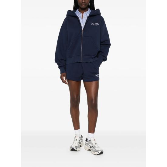 26FW 스포티앤리치 후드 티셔츠 ST09476269BL DNAVY BLUE - SPORTY & RICH