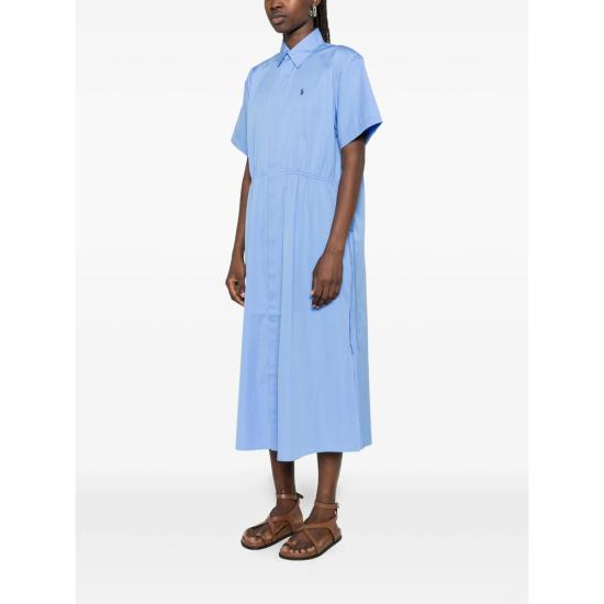 26SS 랄프 로렌 미디 원피스 211B18195003 CMBLU BLUE - RALPH LAUREN