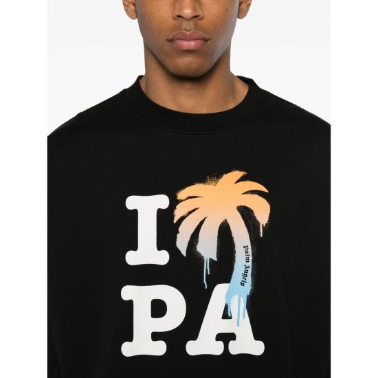 26SS 팜앤젤스 니트웨어 PMBA08HS26 FLE006 1001 BLACK - PALM ANGELS