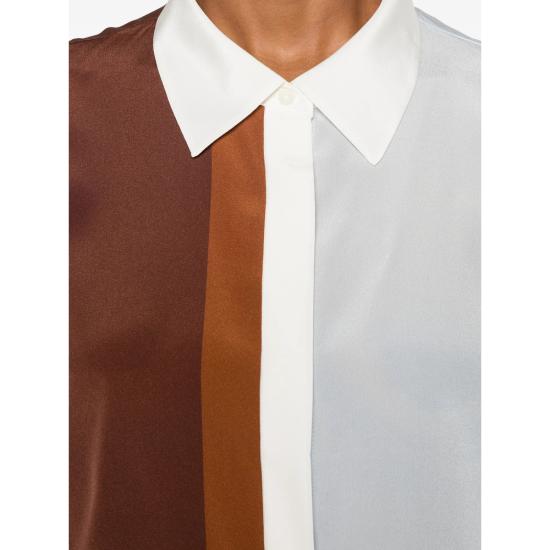 26SS 서 더 레이블 셔츠 SIR126 2013 METRO BROWN BLUE - SIR. THE LABEL