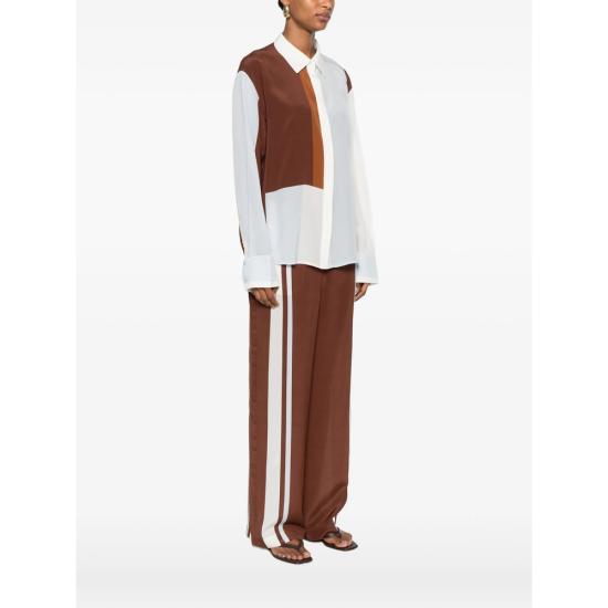 26SS 서 더 레이블 셔츠 SIR126 2013 METRO BROWN BLUE - SIR. THE LABEL