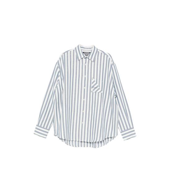 26FW 자크뮈스 긴팔 셔츠 SHM00624 AW00855 3JK BLUE
