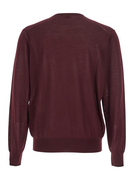 25FW 생로랑 긴팔 티셔츠 821736Y76GM6040 Bordeaux - SAINT LAURENT