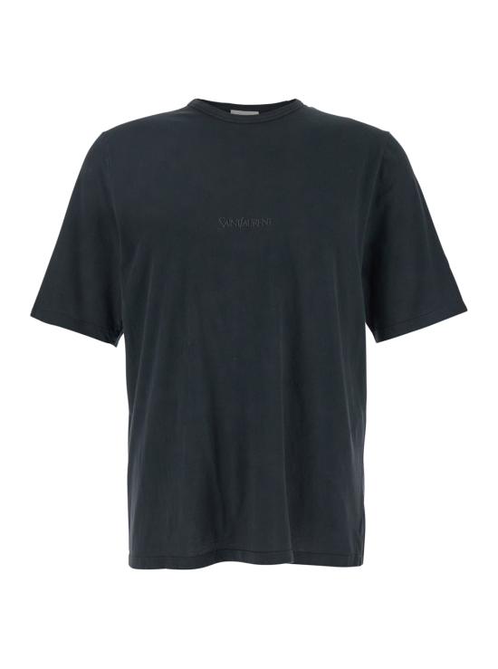 25FW 생로랑 반팔 티셔츠 818535YBHD21025 Grey