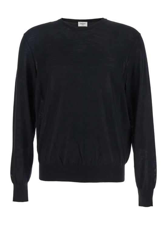 25FW 생로랑 긴팔 티셔츠 821736Y76GM1000 Black