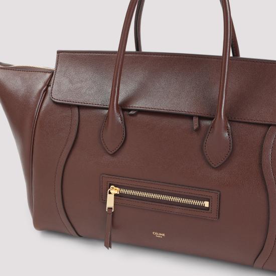 26FW 셀린느 미디움 뉴 러기지 서플 샤이니 램스킨 L100E3GW2 28BK BRICK - CELINE