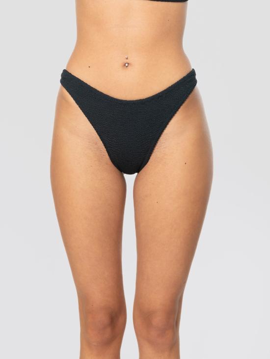 26SS 세인트바쓰 비키니 수영복 Slip da Bagno Increspato Nero