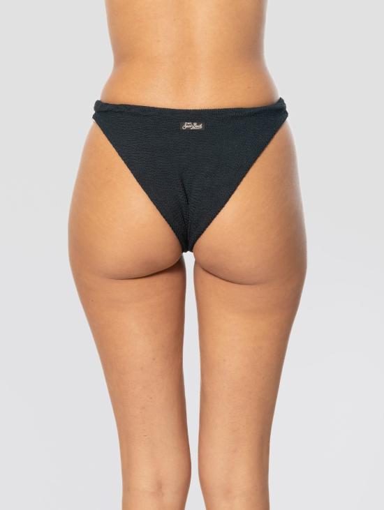 26SS 세인트바쓰 비키니 수영복 Slip da Bagno Increspato Nero - MC2 SAINT BARTH